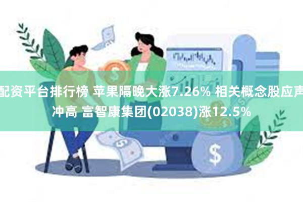 配资平台排行榜 苹果隔晚大涨7.26% 相关概念股应声冲高 富智康集团(02038)涨12.5%