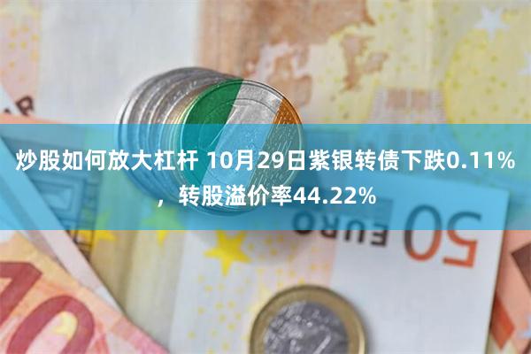 炒股如何放大杠杆 10月29日紫银转债下跌0.11%，转股溢价率44.22%